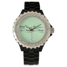 Inspiration portable : Montre "La foi est un mode