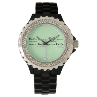 Inspiration portable : Montre "La foi est un mode