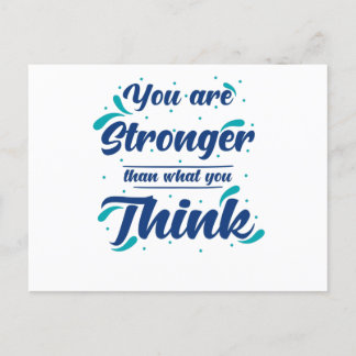 Inspiration Quote Self-value Briefkaart