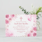 Inspiration rose Invitation religieuse (Debout devant)
