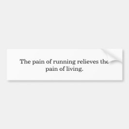 Inspiration runners bumpersticker