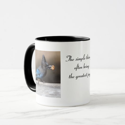Inspiration Stellar Jay Mug (Devant gauche)