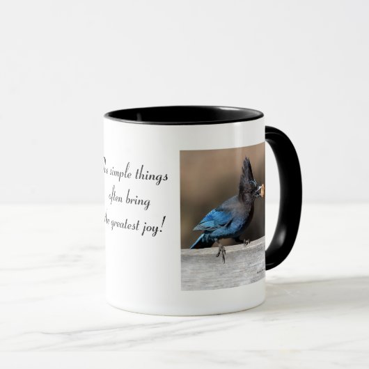 Inspiration Stellar Jay Mug (Devant droit)