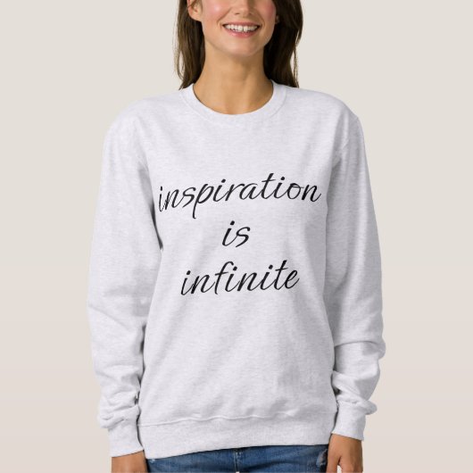 Inspiration Sweatshirt de base des femmes (Devant)