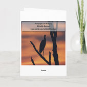 Inspiration - Tulips sur la carte noire (Dos)