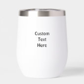 Inspiration Words "forget the mistakes" Tumbler (Arrière)