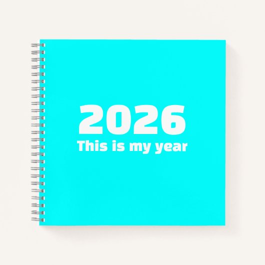 Inspirational 2026 Journal Spiral Notebook Notitieboek (Voorkant)