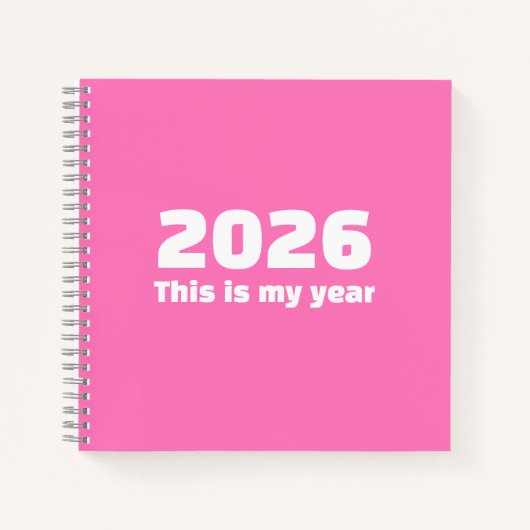 Inspirational 2026 Journal Spiral Notebook Notitieboek (Voorkant)