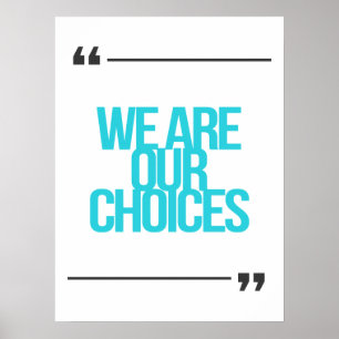 Inspirational and motivational quotes poster