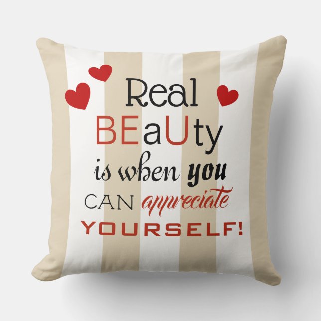 Inspirational BEaUty Coussin (Recto)