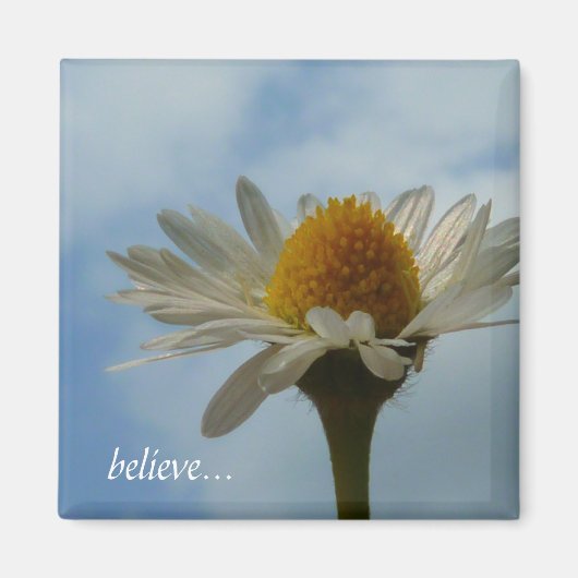 Inspirational Believe Magnet (Devant)