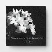 Inspirational Bible Verse Fotoplaat (Voorkant)