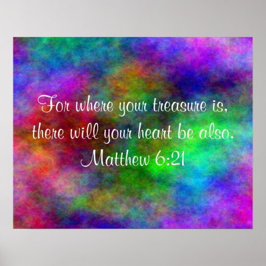 Inspirational bible verse poster (Devant)