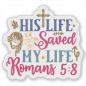 Inspirational Bible Verse Stickers (Devant)