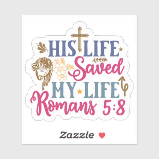 Inspirational Bible Verse Stickers (Feuille)