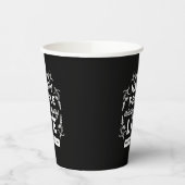 Inspirational Christian Quote from Proverbs 15:15 Papieren Bekers (Links)