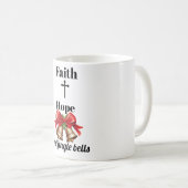 Inspirational Cross & Bells Mug (Devant droit)
