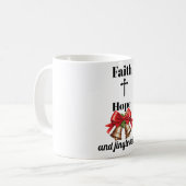 Inspirational Cross & Bells Mug (Devant gauche)
