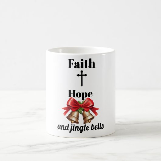 Inspirational Cross & Bells Mug (Centre)