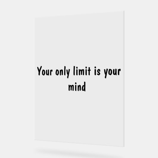 Inspirational Desk Decor Block (Hoek)