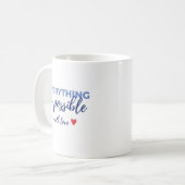 Inspirational “Everything Is Possible” Mug Koffiemok (Voorkant links)