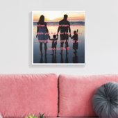 Inspirational Family Quote Canvas (Insitu (Woonkamer))