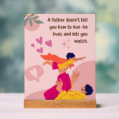 Inspirational Fathers Day Quote (Neutre)