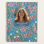 Inspirational Floral Photo Weekly Monthly Planner (Devant)