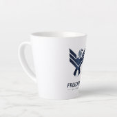 Inspirational "Freedom Within" Eagle Logo Latte Mok (Linkerhoek)