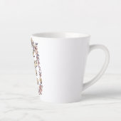 Inspirational "Good Things Take Time" Latte Mok (Rechts)