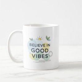 Inspirational Good Vibes Only Motivational Gift Koffiemok