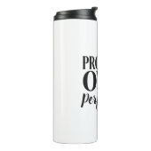 Inspirational Growth Mindset Typography Thermosbeker (Gedraaid links)