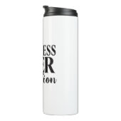 Inspirational Growth Mindset Typography Thermosbeker (Geroteerd rechts)