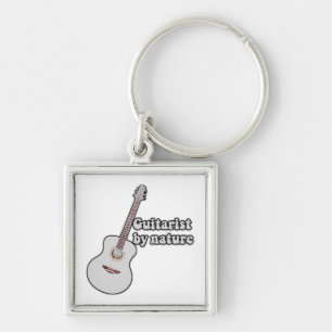 inspirational guitar quote for guitarists sleutelhanger