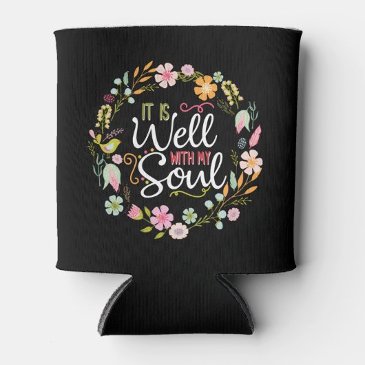 Inspirational, it is well with my soul blikjeskoeler (Voorkant)