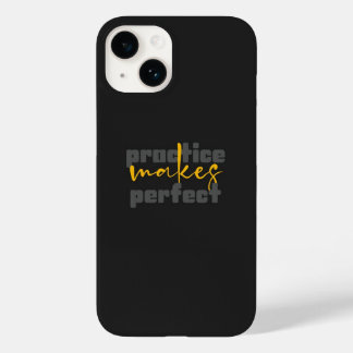 Inspirational Matte Black iPhone 14 Case 