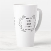 Inspirational Mom Quote Mug (Angle droit)