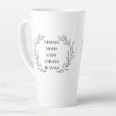 Inspirational Mom Quote Mug (Angle gauche)