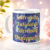 Inspirational Monogram Internally Validated Boss Extra Grote Beker