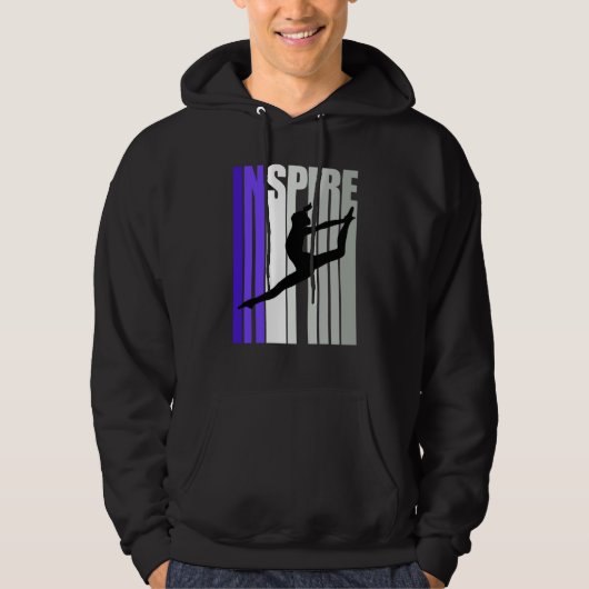 Inspirational Motivational Dance Instructor Teache Hoodie (Voorkant)