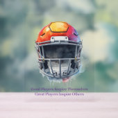 Inspirational Motivational Football Helmet  (Neutre)