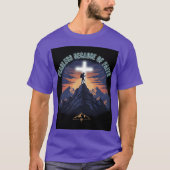 Inspirational Mountain Design Tee T-shirt (Voorkant)