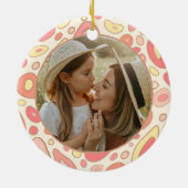 Inspirational Ornament with Custom Photo (Achterkant)
