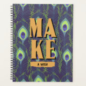 Inspirational Planners & Carnets exotique Peacock (Devant)