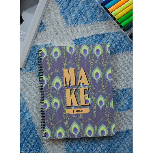 Inspirational Planners & Carnets exotique Peacock