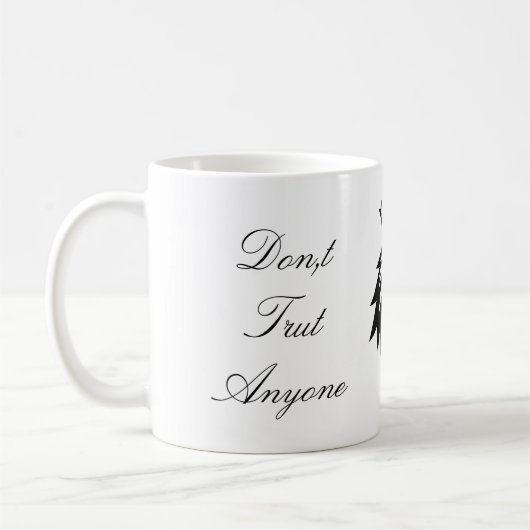 Inspirational Quote Coffee Cup Koffiemok (Links)