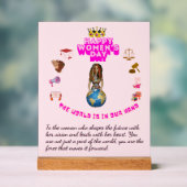 Inspirational Quote happy women's day (Neutre)