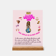 Inspirational Quote happy women's day