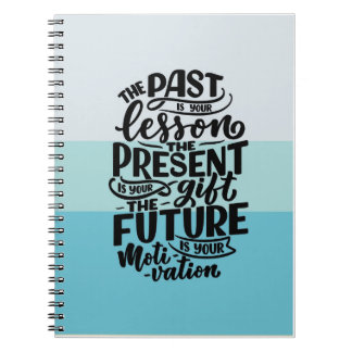 Inspirational quote - journal notebook 