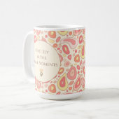 Inspirational Quote Mug with Custom Photo  (Devant gauche)